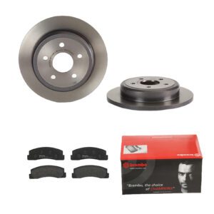 BREMBO Bremsesæt, skivebremser 142055719 bagaksel fuld 320mm 14mm for JEEP CHRYSLER