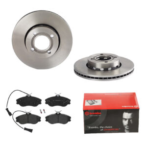 BREMBO Bremsesæt, skivebremser 142055733 foraksel indvendig ventileret 276mm 25mm for AUDI VW SEAT SKODA