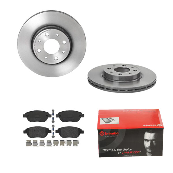 BREMBO Bremsesæt, skivebremser 142055739 foraksel indvendig ventileret 257mm 20mm for FIAT ALFA ROMEO LANCIA CITROËN FIAT (NANJING)