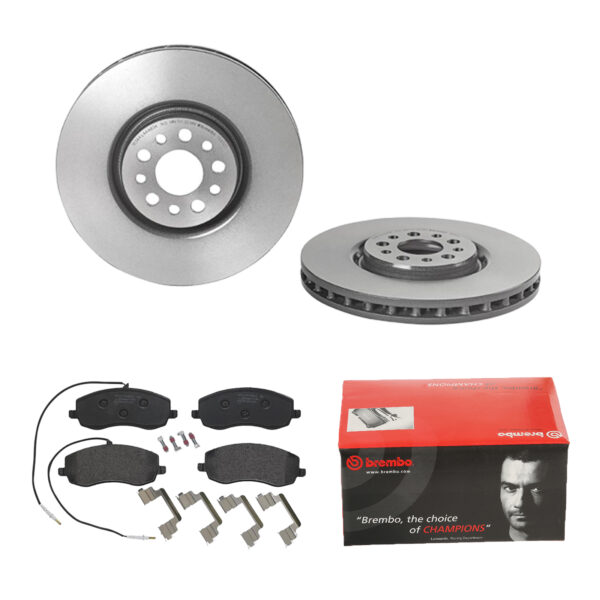 BREMBO Bremsesæt, skivebremser 142055756 foraksel indvendig ventileret 310mm 32mm for PEUGEOT CITROËN FIAT LANCIA