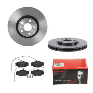 BREMBO Bremsesæt, skivebremser 142055762 foraksel indvendig ventileret 285mm 28mm for PEUGEOT FIAT LANCIA CITROËN