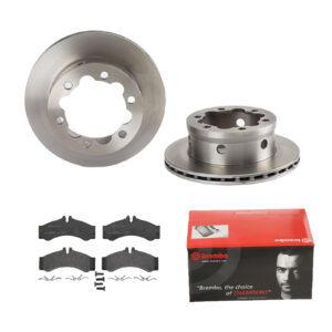 BREMBO Bremsesæt, skivebremser 142055765 bagaksel indvendig ventileret 285mm 22mm for MERCEDES-BENZ SEAT DODGE VW