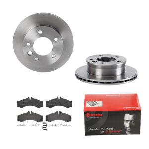 BREMBO Bremsesæt, skivebremser 142055788 foraksel indvendig ventileret 276mm 22mm for MERCEDES-BENZ DODGE SKODA SEAT