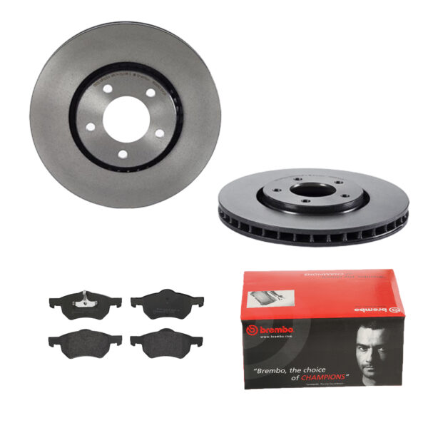 BREMBO Bremsesæt, skivebremser 142055789 foraksel indvendig ventileret 302mm 28mm for CHRYSLER DODGE