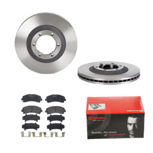 BREMBO Bremsesæt, skivebremser 142055813 foraksel indvendig ventileret 280mm 27mm for CHEVROLET ISUZU