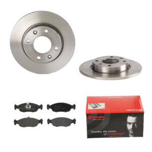 BREMBO Bremsesæt, skivebremser 142055823 foraksel fuld 247mm 10mm for CITROËN PEUGEOT