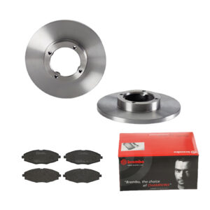 BREMBO Bremsesæt, skivebremser 142055851 foraksel fuld 236mm 12mm for BAOJUN (SGMW) DAEWOO CHEVROLET CHANGAN CHERY