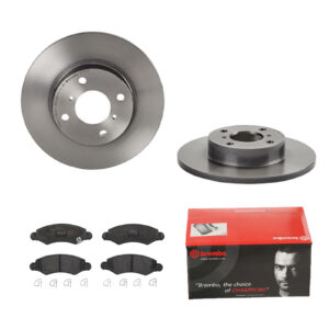 BREMBO Bremsesæt, skivebremser 142055852 foraksel fuld 247mm 12mm for OPEL GENERAL MOTORS SUZUKI