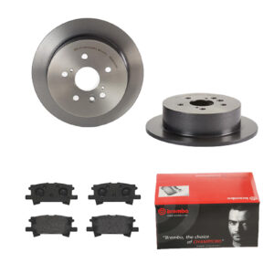 BREMBO Bremsesæt, skivebremser 142055859 bagaksel fuld 288mm 10mm for LEXUS TOYOTA