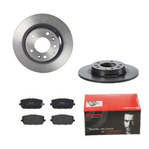 BREMBO Bremsesæt, skivebremser 142055860 bagaksel fuld 280mm 10mm for MAZDA FIAT