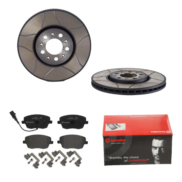 BREMBO Bremsesæt, skivebremser 142055900 foraksel indvendig ventileret 288mm 25mm for SKODA VW SEAT AUDI VW (FAW) VW (SVW) SKODA (SVW)