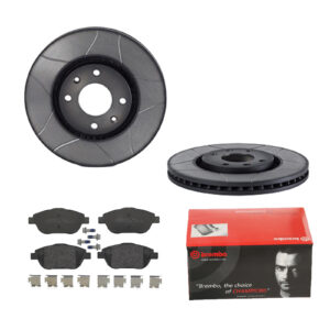 BREMBO Bremsesæt, skivebremser 142055921 foraksel lukket 283mm 26mm for PEUGEOT CITROËN OPEL DS