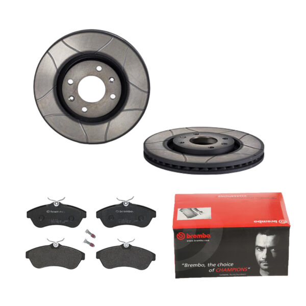 BREMBO Bremsesæt, skivebremser 142055945 foraksel lukket 283mm 26mm for CITROËN DS OPEL PEUGEOT (DF-PSA) TOYOTA