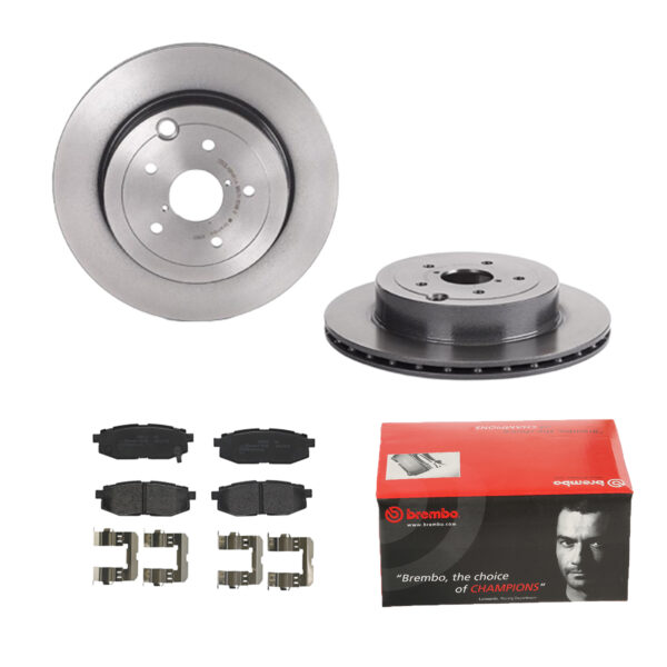 BREMBO Bremsesæt, skivebremser 142055964 bagaksel indvendig ventileret 316mm 20mm for SUBARU TOYOTA