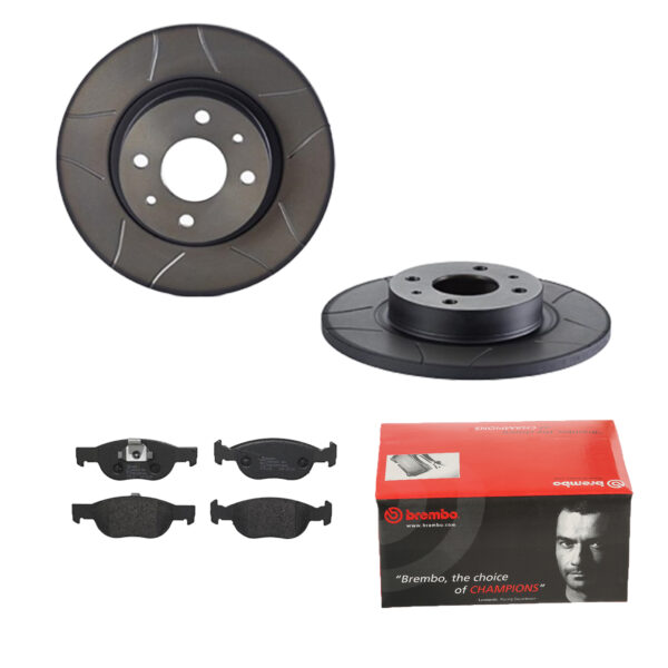 BREMBO Bremsesæt, skivebremser 142056020 foraksel lukket 257mm 12mm for FIAT LANCIA ALFA ROMEO