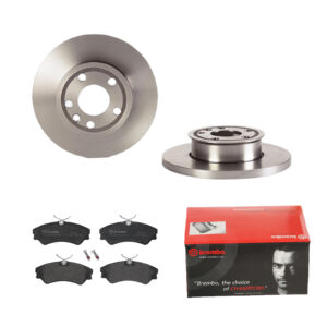 BREMBO Bremsesæt, skivebremser 142056032 foraksel fuld 282mm 18mm for VW SKODA