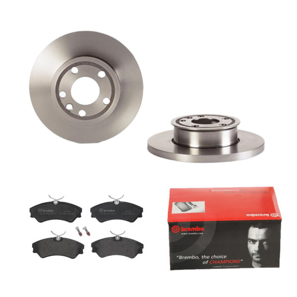 BREMBO Bremsesæt, skivebremser 142056032 foraksel fuld 282mm 18mm for VW SKODA