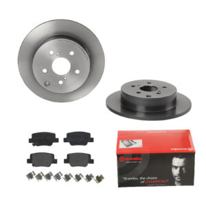 BREMBO Bremsesæt, skivebremser 142056065 bagaksel fuld 297mm 11mm for TOYOTA