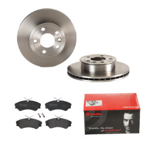BREMBO Bremsesæt, skivebremser 142056098 foraksel indvendig ventileret 280mm 24mm for VW SEAT