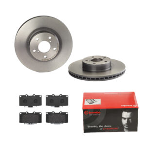 BREMBO Bremsesæt, skivebremser 142056105 foraksel indvendig ventileret 276mm 24mm for NISSAN SUBARU TOYOTA