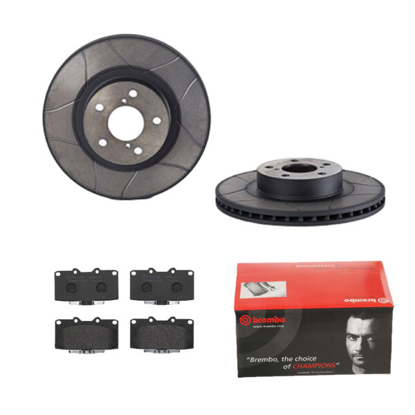 BREMBO Bremsesæt, skivebremser 142056106 foraksel lukket 276mm 24mm for NISSAN TOYOTA SUBARU