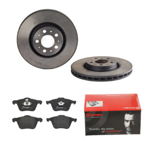 BREMBO Bremsesæt, skivebremser 142056204 foraksel indvendig ventileret 316mm 28mm for VOLVO