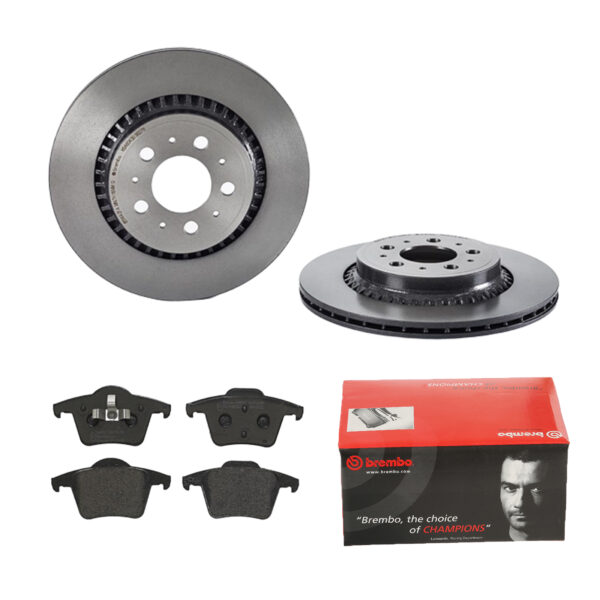 BREMBO Bremsesæt, skivebremser 142056207 bagaksel indvendig ventileret 308mm 20mm for VOLVO