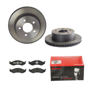 BREMBO Bremsesæt, skivebremser 142056209 foraksel indvendig ventileret 280mm 24mm for CHRYSLER JEEP JEEP VIASA KIA RENAULT