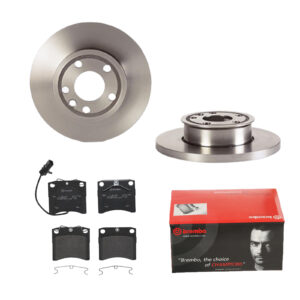 BREMBO Bremsesæt, skivebremser 142056275 foraksel fuld 282mm 18mm for SKODA SEAT VW