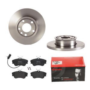 BREMBO Bremsesæt, skivebremser 142056276 foraksel fuld 282mm 18mm for SEAT VW