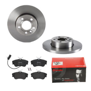BREMBO Bremsesæt, skivebremser 142056286 foraksel fuld 282mm 18mm for SEAT AUDI VW