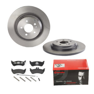BREMBO Bremsesæt, skivebremser 142056289 bagaksel fuld 331mm 14mm for MERCEDES-BENZ
