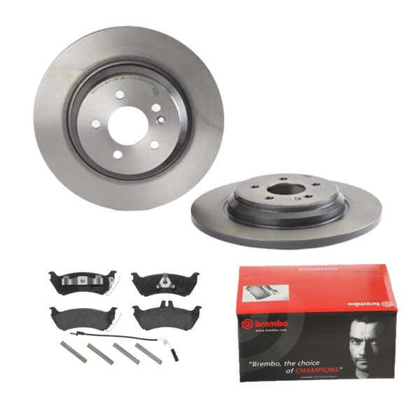 BREMBO Bremsesæt, skivebremser 142056289 bagaksel fuld 331mm 14mm for MERCEDES-BENZ