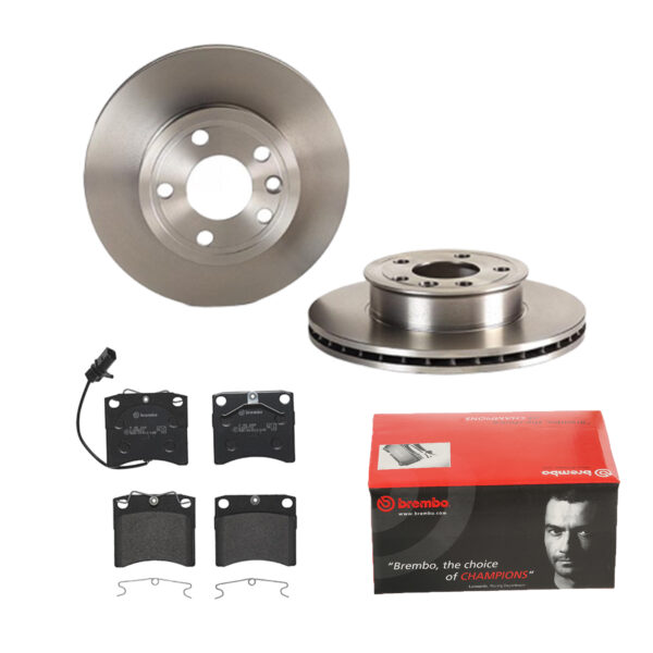 BREMBO Bremsesæt, skivebremser 142056322 foraksel indvendig ventileret 280mm 24mm for SKODA VW