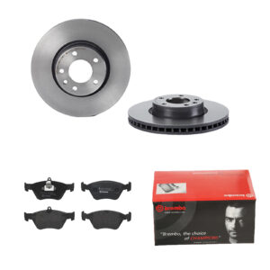 BREMBO Bremsesæt, skivebremser 142056335 foraksel indvendig ventileret 296mm 28mm for OPEL VAUXHALL SAAB