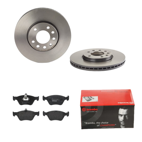 BREMBO Bremsesæt, skivebremser 142056364 foraksel indvendig ventileret 288mm 25mm for OPEL VAUXHALL SAAB LOTUS