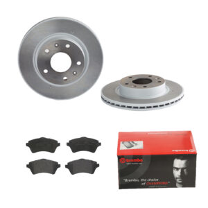 BREMBO Bremsesæt, skivebremser 142056383 foraksel indvendig ventileret 277mm 21mm for LAND ROVER