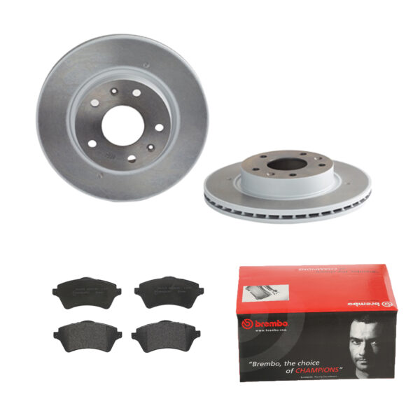 BREMBO Bremsesæt, skivebremser 142056383 foraksel indvendig ventileret 277mm 21mm for LAND ROVER