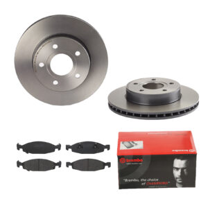 BREMBO Bremsesæt, skivebremser 142056387 foraksel indvendig ventileret 305mm 26mm for JEEP CHRYSLER