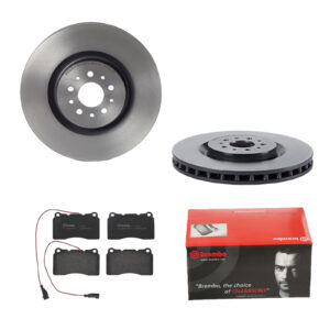 BREMBO Bremsesæt, skivebremser 142056392 foraksel indvendig ventileret 330mm 32mm for ALFA ROMEO FIAT VOLVO