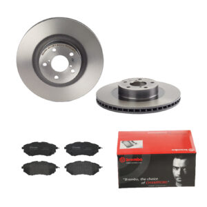 BREMBO Bremsesæt, skivebremser 142056393 foraksel indvendig ventileret 293mm 24mm for SUBARU