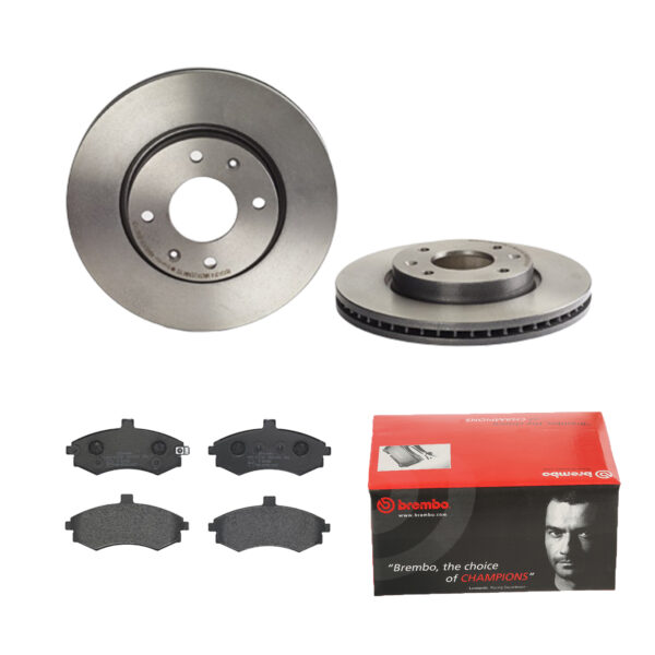 BREMBO Bremsesæt, skivebremser 142056408 foraksel indvendig ventileret 280mm 26mm for HYUNDAI KIA (DYK) KIA HYUNDAI (BEIJING)