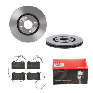 BREMBO Bremsesæt, skivebremser 142056411 foraksel indvendig ventileret 283mm 26mm for PEUGEOT CITROËN