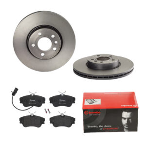 BREMBO Bremsesæt, skivebremser 142056424 foraksel indvendig ventileret 313mm 26mm for FORD AUDI VW SEAT