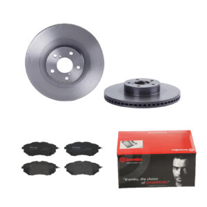 BREMBO Bremsesæt, skivebremser 142056456 foraksel indvendig ventileret 293mm 24mm for SUBARU TOYOTA