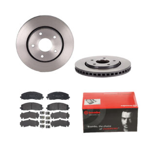 BREMBO Bremsesæt, skivebremser 142056479 foraksel indvendig ventileret 302mm 28mm for JEEP CHRYSLER SEAT FIAT DODGE VW LANCIA AUDI RAM