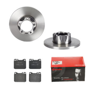 BREMBO Bremsesæt, skivebremser 142056492 foraksel fuld 281mm 20mm for SEAT VW