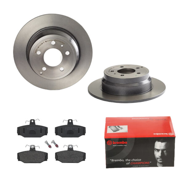 BREMBO Bremsesæt, skivebremser 142056537 bagaksel fuld 295mm 9mm for VOLVO