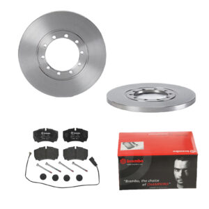 BREMBO Bremsesæt, skivebremser 142056586 bagaksel fuld 280mm 16mm for FORD