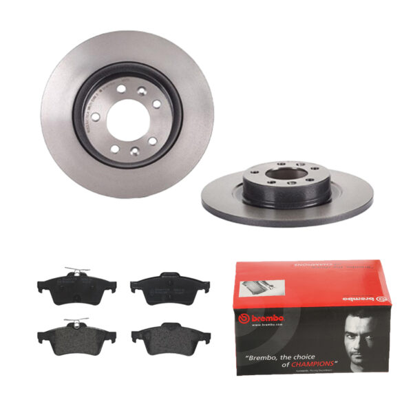 BREMBO Bremsesæt, skivebremser 142056591 bagaksel fuld 290mm 12mm for PEUGEOT (DF-PSA) PEUGEOT
